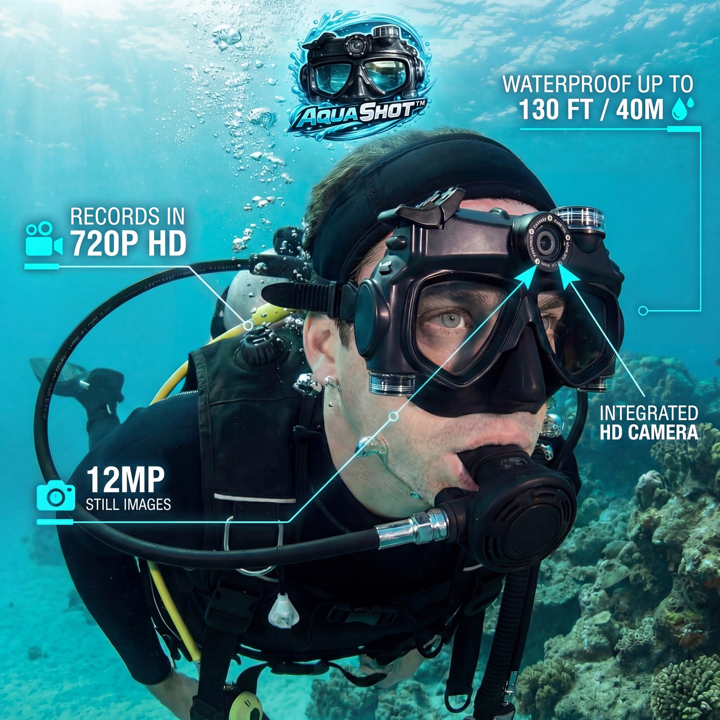 AquaShot Water-Proof POV Goggles™